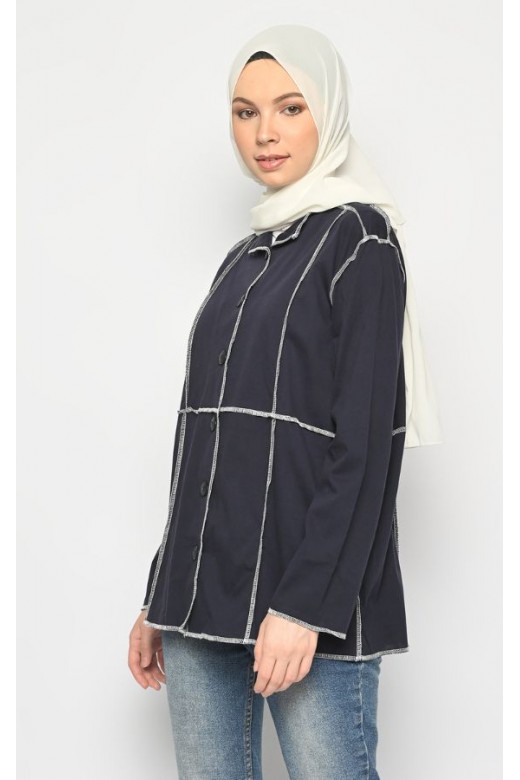 Mamora Blouse Navy